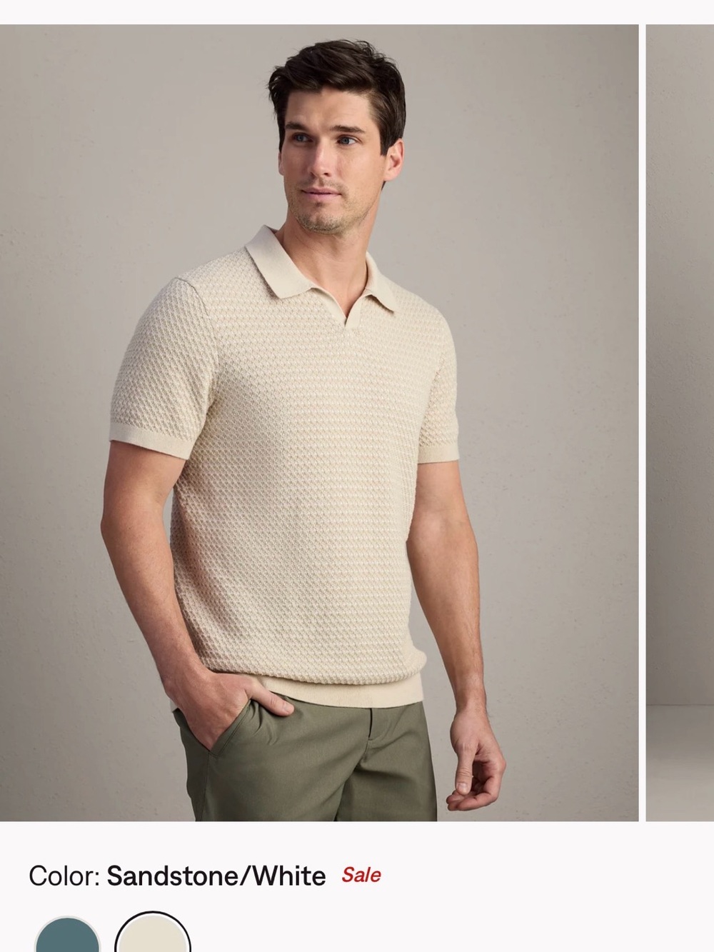 Rhone Johny Collar Polo L